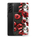 Sleek Enchanted Rose Samsung® Clear Case (Transparent) offers stylish protection against scratches and dust.
