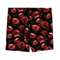 Stylish Enchanted Rose Shorts feature a vibrant floral design, perfect for lounging or casual outings.