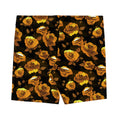 Stylish Enchanted Rose Shorts featuring a vibrant floral design, perfect for lounging or active wear.