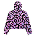 Stylish Gamer Girl cropped windbreaker with playful patterns, perfect for adventures in any weather.