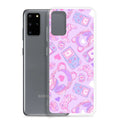 Protect your phone in style with the Gamer Girl Samsung® Clear Case, featuring a cute gaming design.