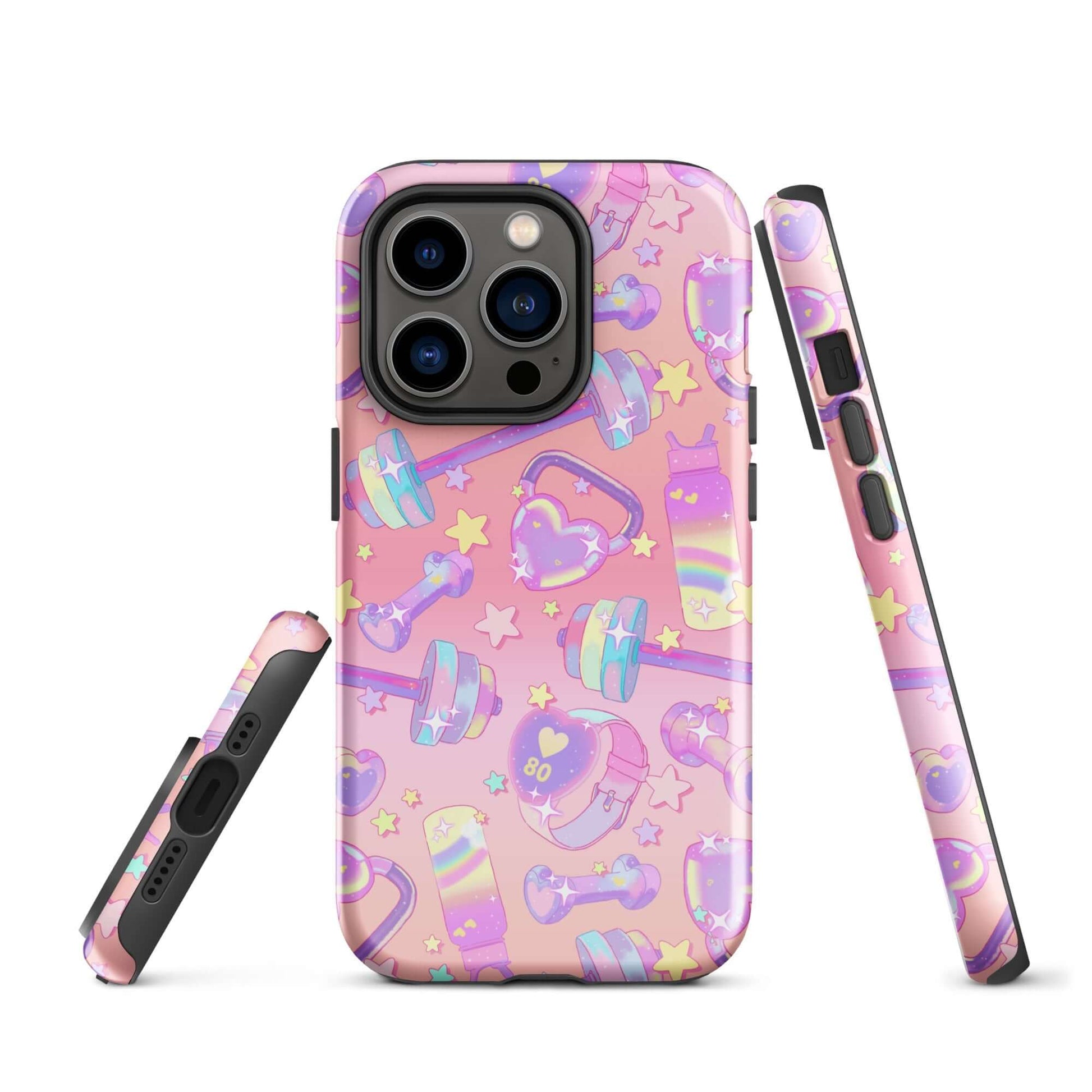 Stylish Glitter Gains iPhone® Tough Case with vibrant design for ultimate protection and trendy look.