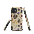Stylish Gothic Tea Time iPhone® Tough Case featuring a unique design and dual-layer protection for your phone.