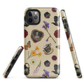 Stylish Gothic Tea Time iPhone® Tough Case featuring unique designs, ensuring protection and fashion for your device.