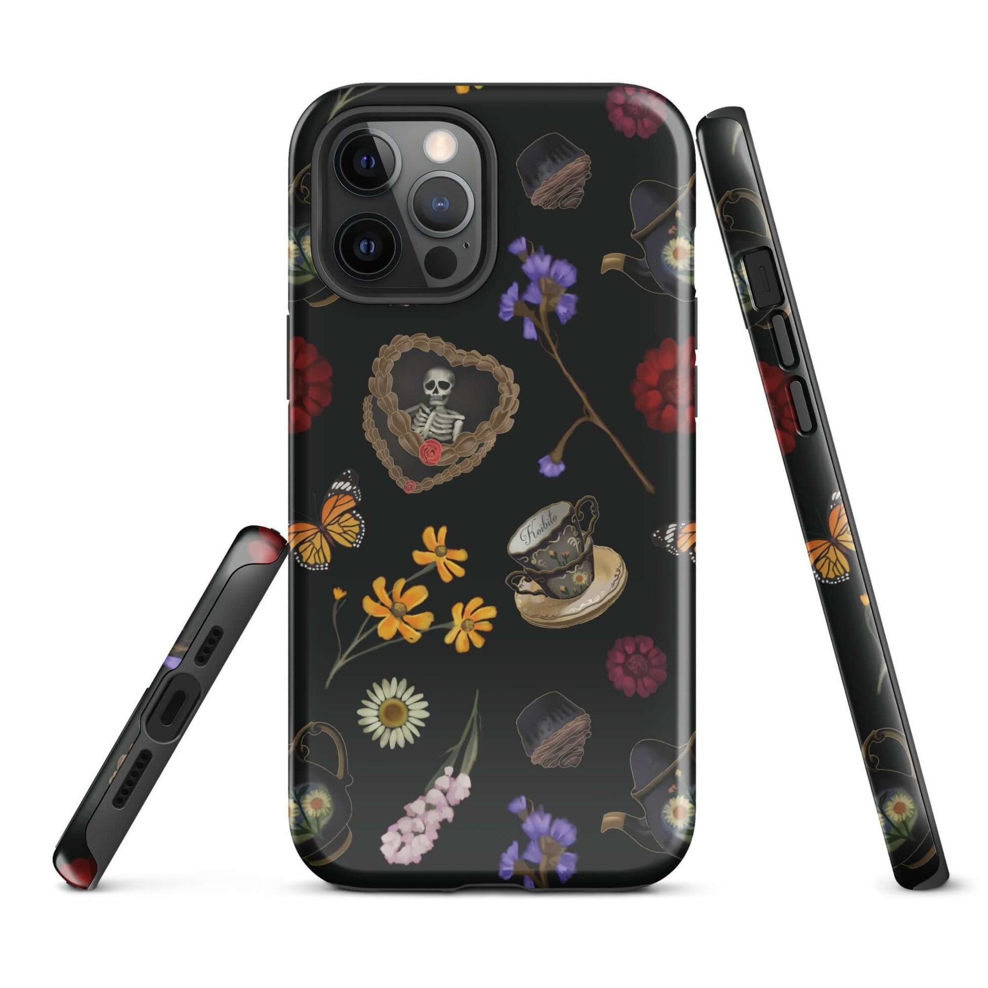 Gothic Tea Time iPhone® Tough Case features a stylish design and durable protection for your phone.