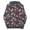 Cozy and stylish, the Gothic Teddy Hoodie features a vibrant print perfect for winter fashion.