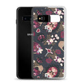 Stylish Gothic Teddy Samsung® Clear Case featuring adorable designs, perfect for protecting your phone in style.