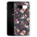 Stylish Gothic Teddy Samsung® Clear Case designed to protect against scratches while enhancing your look.