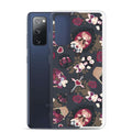 Stylish Gothic Teddy Samsung® Clear Case offers protection and charm, perfect for any outfit and occasion.