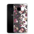 Stylish Gothic Teddy Samsung® Clear Case featuring adorable designs, perfect for protecting your phone in style.
