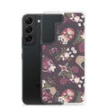 Stylish Gothic Teddy Samsung® Clear Case offers protection with a chic design, perfect for any outfit.