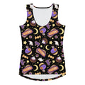 Stylish Halloween Treat Tank Top featuring fun spooky designs, perfect for gym or errands. Comfortable fit and vibrant colors!