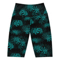 Stylish Higanbana Biker Shorts featuring vibrant spider lily design, perfect for a confident, powerful look.