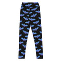 Stylish High-waisted Lilith Leggings with a unique bat design, perfect for workouts and comfort during training sessions.