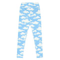 Stylish High-waisted Cloudy Sky Leggings featuring a soft fabric and versatile design for any outing.
