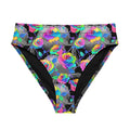 Bright and comfy, the High-waisted Enchanted Rose Bikini Bottom is perfect for swimming or lounging in style.
