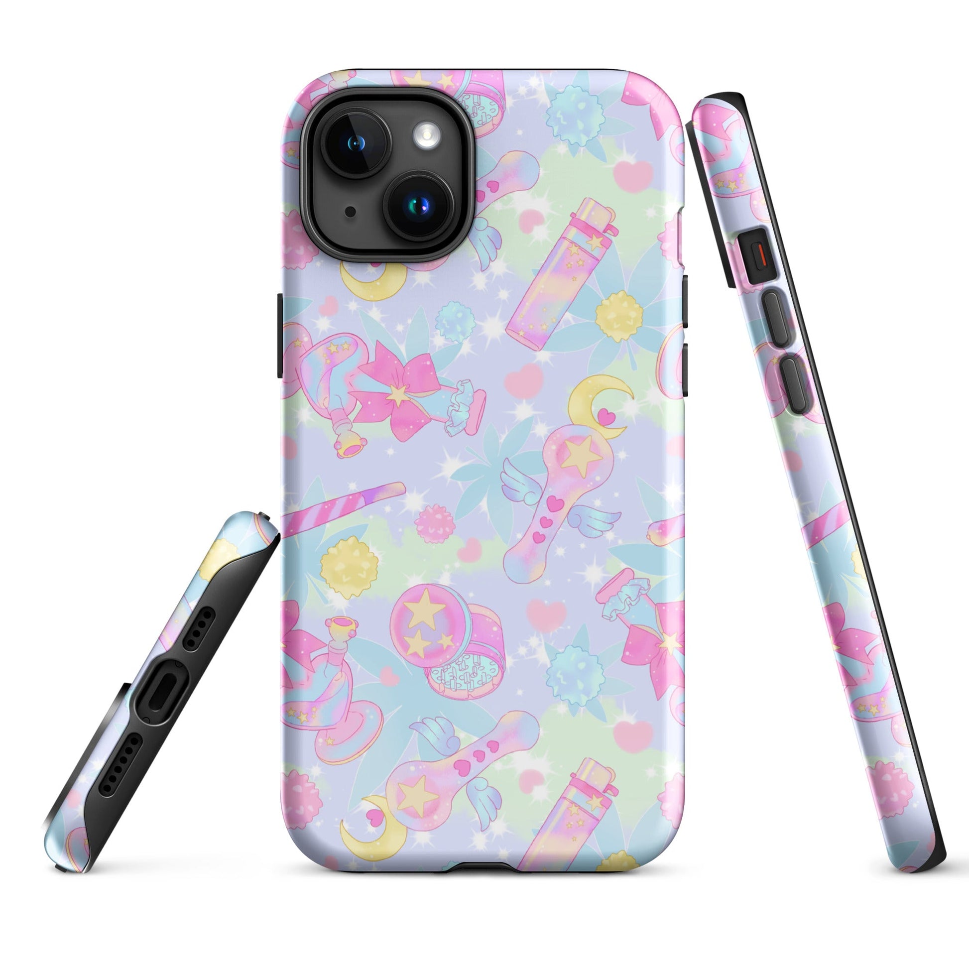 Indica Magica iPhone® Tough Case showcases a colorful, durable design, perfect for stylish phone protection year-round.