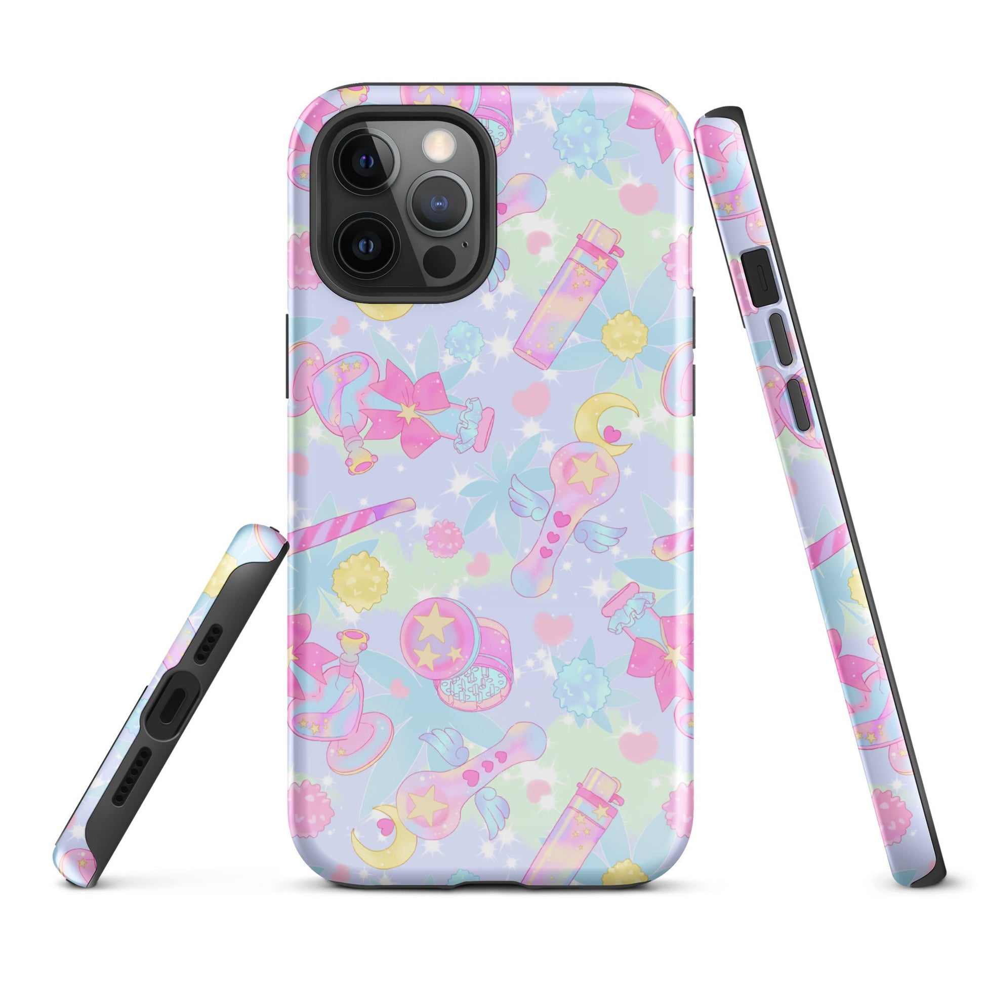 Stylish and durable Indica Magica iPhone® Tough Case featuring a vibrant design for ultimate phone protection.