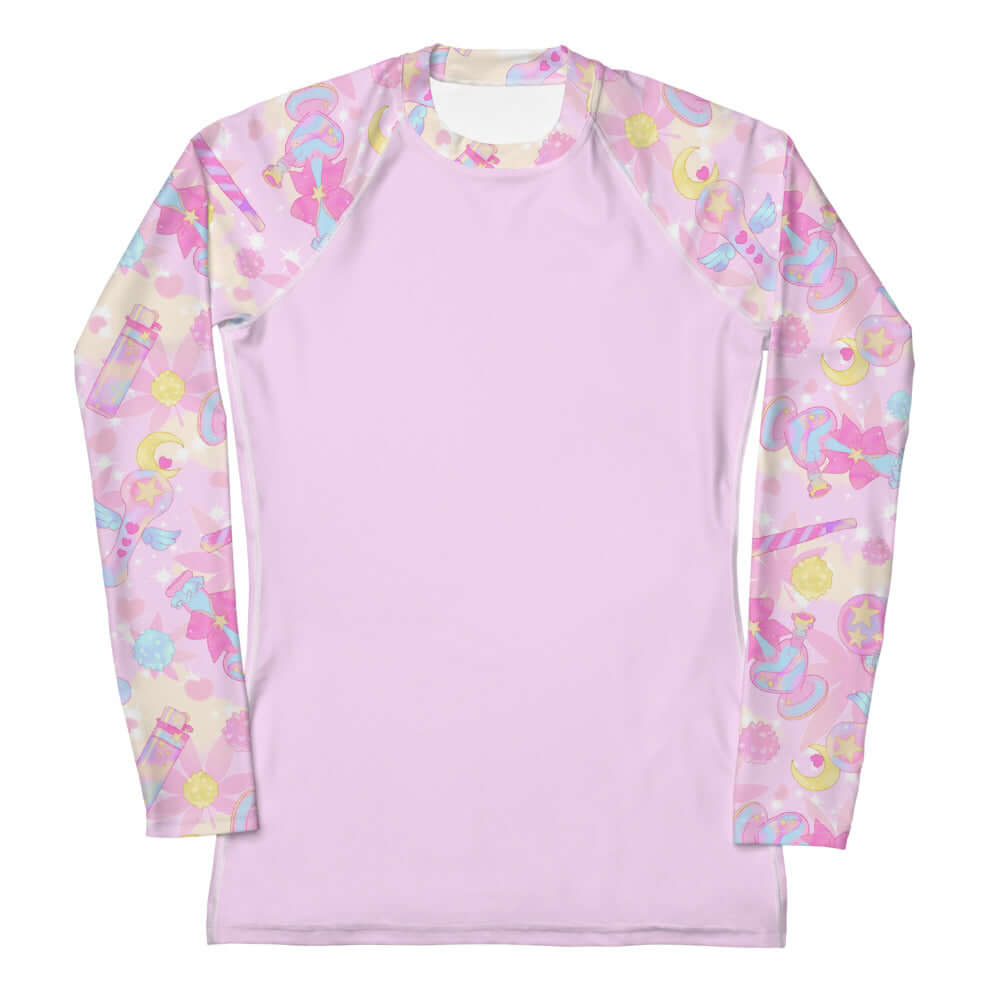 Stay active and stylish in the Indica Magica Rash Guard, designed for comfort and sun protection during sports.