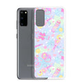 Stylish Indica Magica Samsung® Clear Case showcases a kawaii design, offering protection against scratches and dirt.