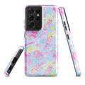 Bright and colorful Indica Magica Samsung® Tough Case, designed for durability and style, perfect for protecting your phone.