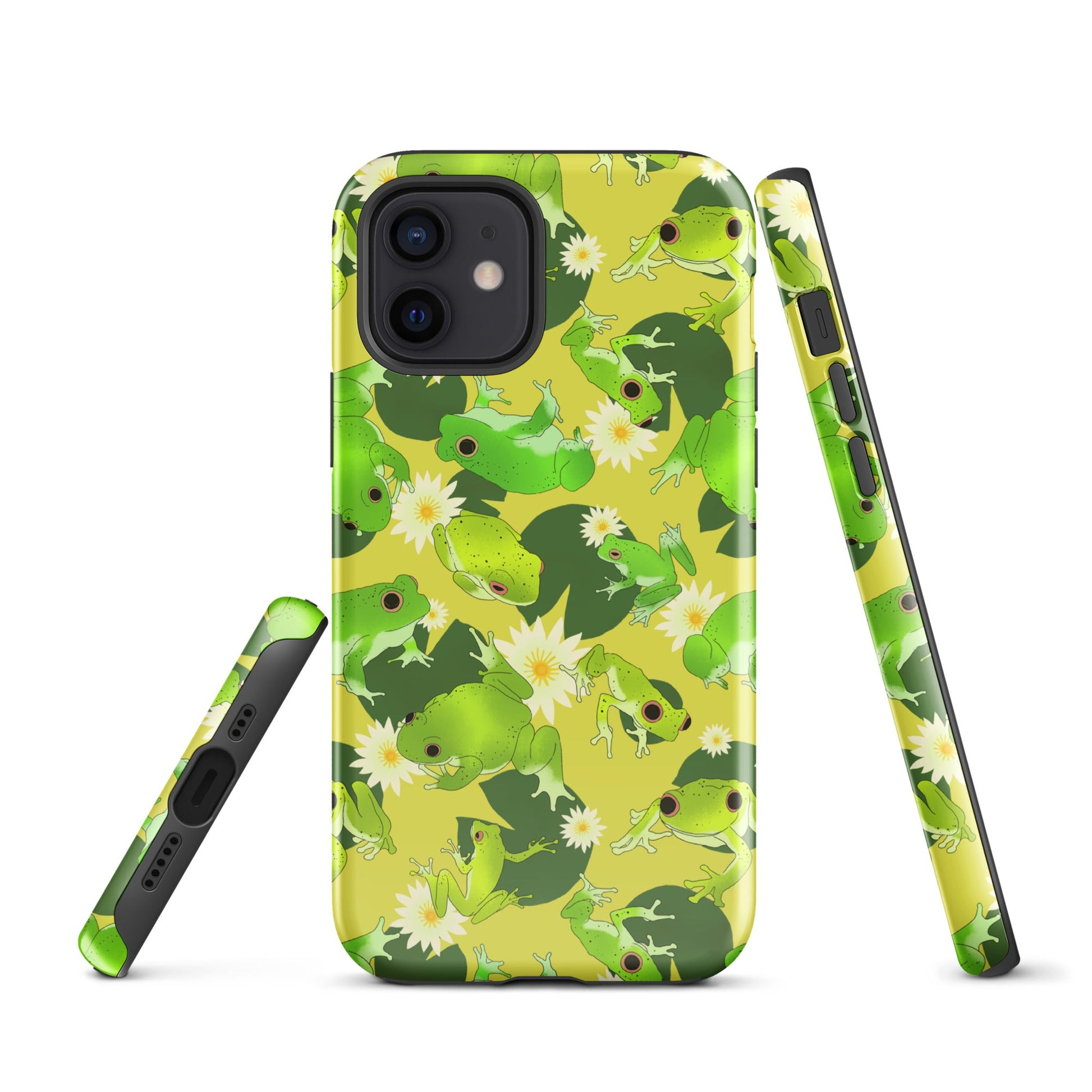 Colorful Kero-kero iPhone® Tough Case offers stylish protection with durable, dual-layer design for maximum safety.