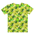 Bright and colorful Kero-kero T-shirt featuring a unique frog design, perfect for amphibian lovers.