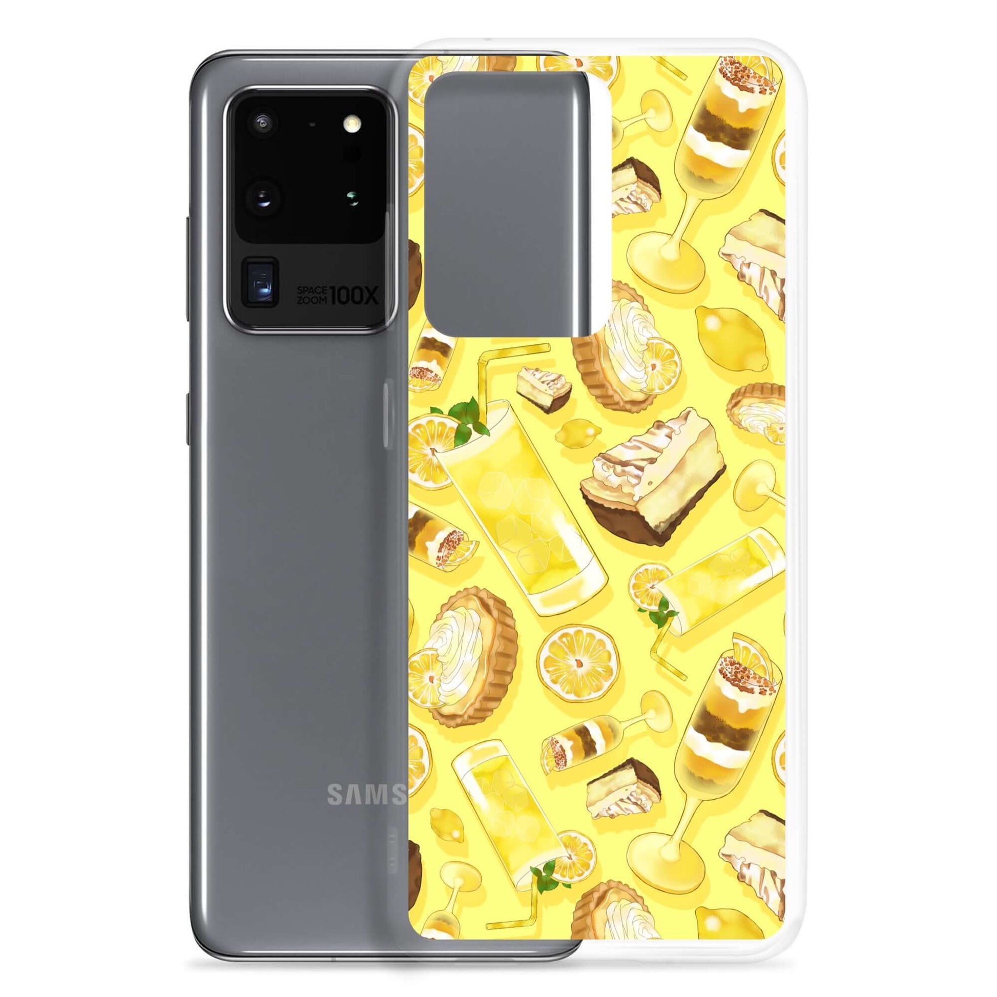 Sleek and vibrant, the Lemon Samsung® Clear Case adds style and protection to your phone with a delicious design.