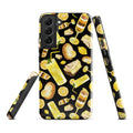 Vibrant Lemon Samsung® Tough Case featuring a stylish design, ensuring durability and protection for your phone.