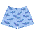 Lilith Athletic Short Shorts feature a fun bat pattern, perfect for showcasing your dark side at the gym.