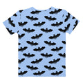 Stylish Lilith T-shirt featuring playful bat design, perfect for warm weather outings. Embrace comfort and fun!