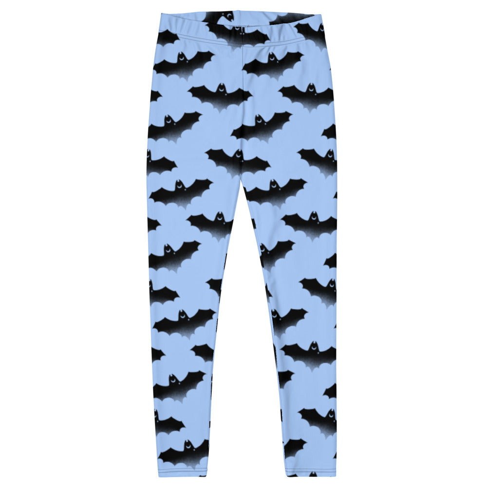 Embrace style and comfort with Lilith Leggings, featuring a unique bat print perfect for workouts.