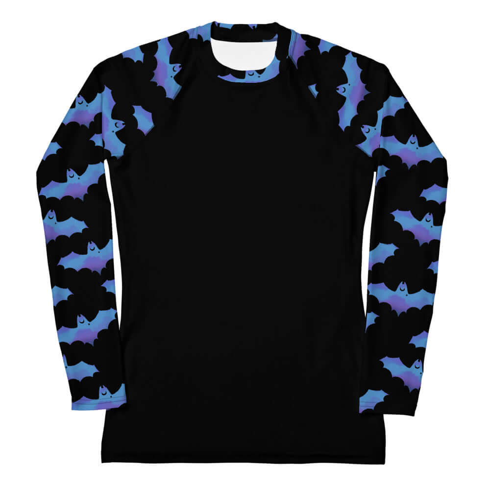Lilith Rash Guard features a sleek design with ergonomic seams, perfect for active sports and sun protection.