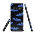 Stylish Lilith Samsung® Tough Case featuring a vibrant bat design, providing robust protection for your phone.