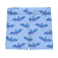 Buttery soft Lilith Shorts with a fun bat print, perfect for stylish mix-and-match outfits.
