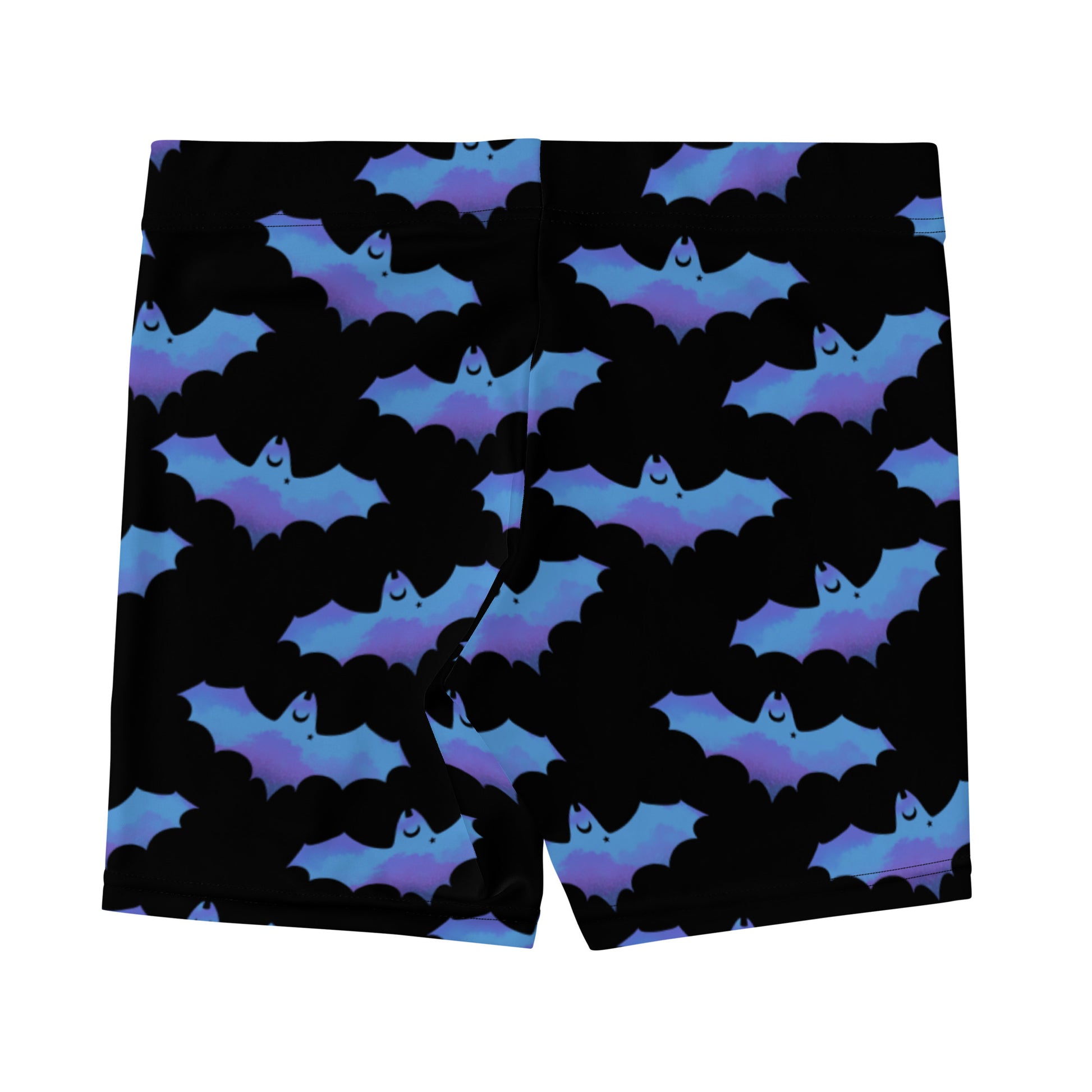 Buttery soft Lilith Shorts featuring a playful bat print, perfect for comfy, stylish outfits.