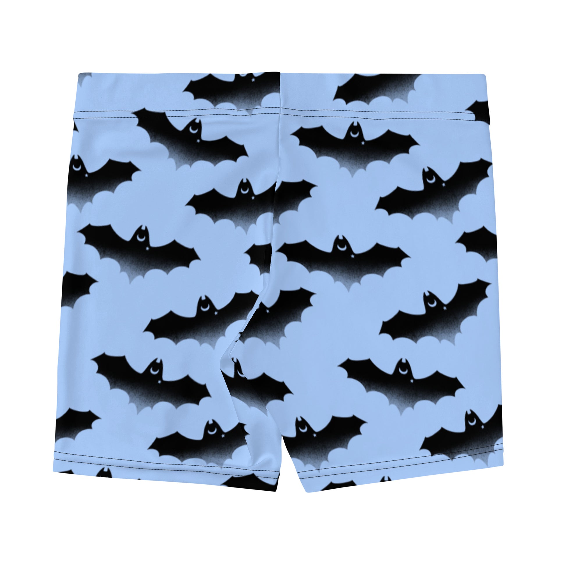 Buttery soft Lilith Shorts with a stylish bat design, perfect for comfort and mix-and-match outfits.