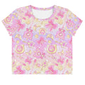 Shop the Magical Girl Crop Top featuring adorable designs perfect for everyday wear and defeating bad guys in style!