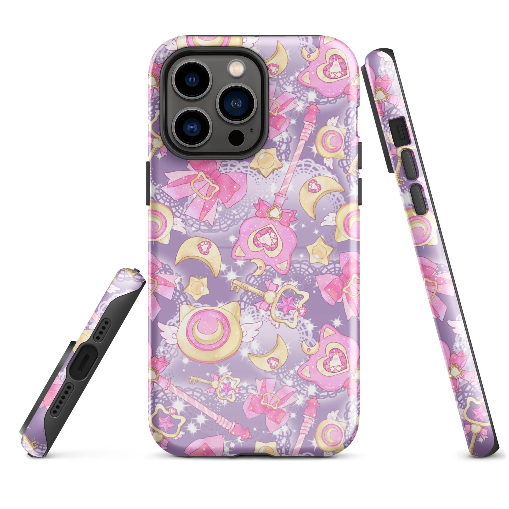 Protect your phone with style using the Magical Girl iPhone® Tough Case, featuring whimsical designs for fans.