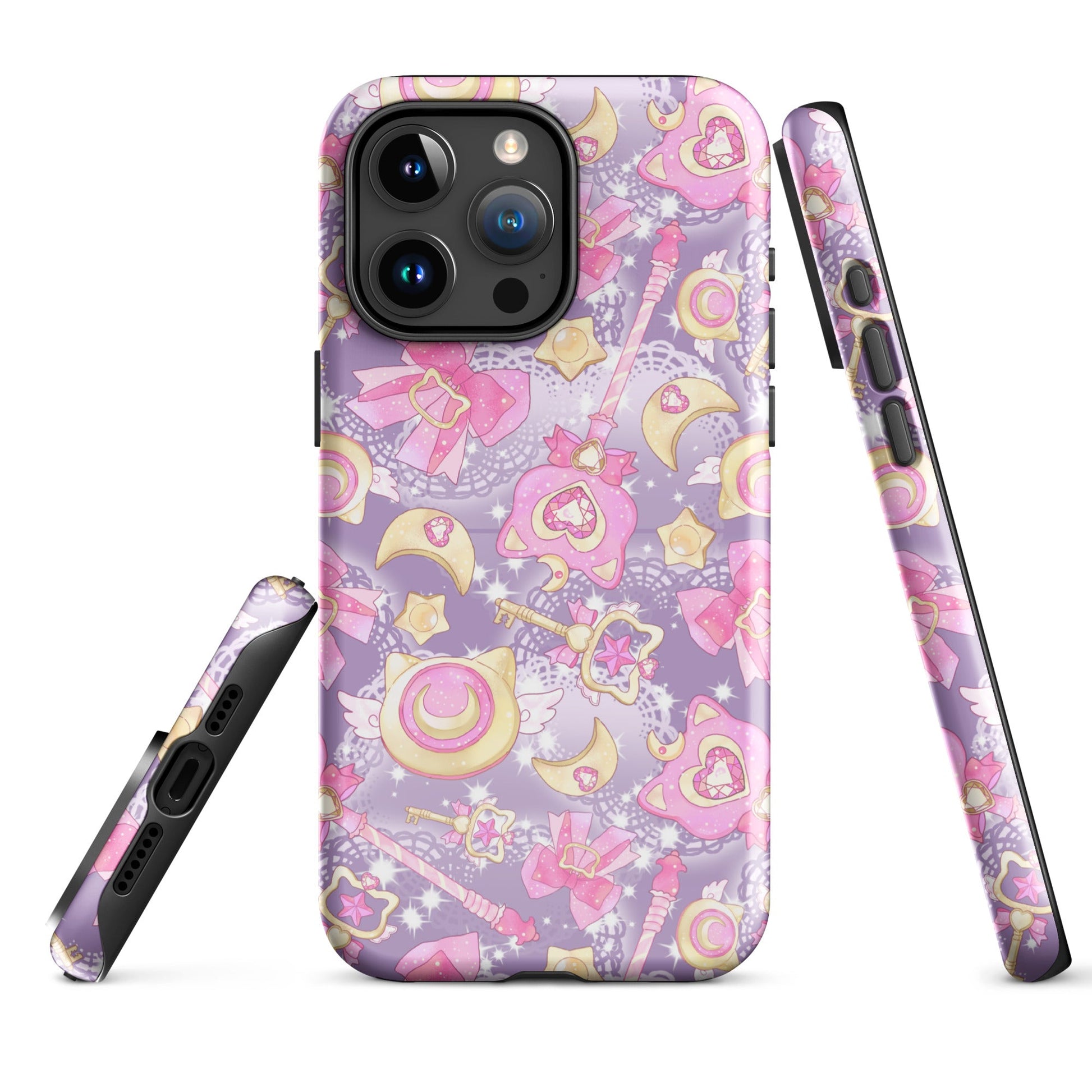 Protect your phone in style with the Magical Girl iPhone® Tough Case, featuring vibrant magical-themed designs.