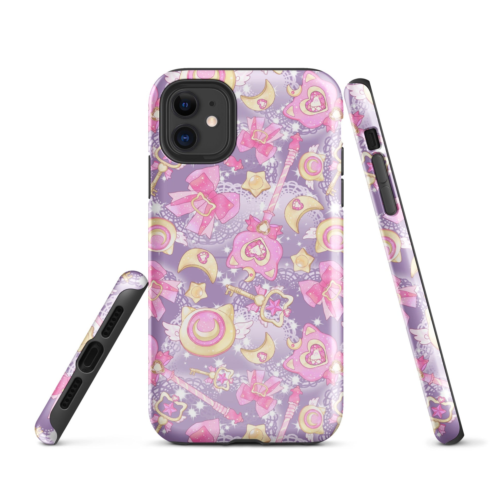 Protect your phone in style with the Magical Girl iPhone® Tough Case, featuring vibrant magical-themed designs.