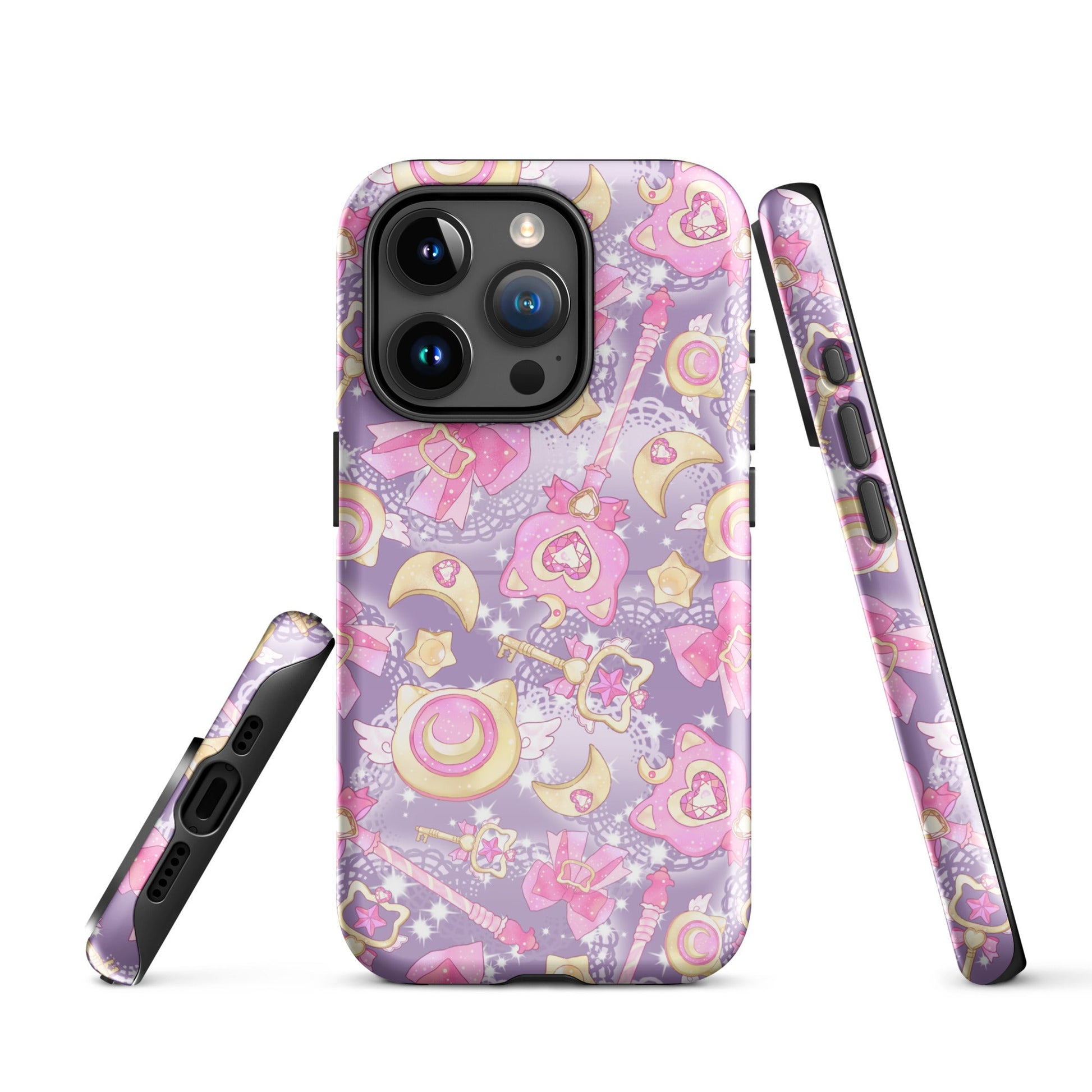 Protect your phone in style with the Magical Girl iPhone® Tough Case, featuring vibrant magical-themed designs.