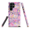 Colorful Magical Girl Samsung® Tough Case featuring whimsical designs, perfect for protecting your phone in style.