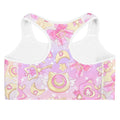 Stylish Magical Girl Sports bra featuring a vibrant design, perfect for workouts and everyday wear. Feel magical!