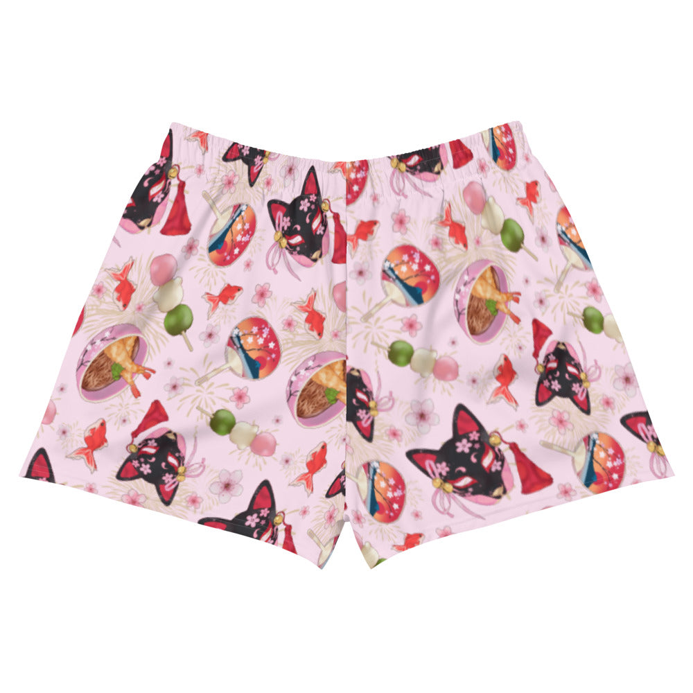 Matsuri Athletic Short Shorts feature a vibrant design, perfect for staying stylish and comfortable this summer.