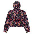 Stylish Matsuri cropped windbreaker with a vibrant design, perfect for hiking and waterproof adventures.