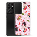 Matsuri Samsung® Clear Case showcases vibrant festival designs, protecting your phone with style and durability.