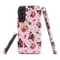 Stylish Matsuri Samsung® Tough Case features vibrant designs, ensuring durability and protection for your phone.