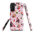 Matsuri Samsung® Tough Case features a vibrant, artistic design, offering style and protection for your phone.