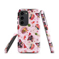 Matsuri Samsung® Tough Case features vibrant art for protection, combining style and durability for your device.